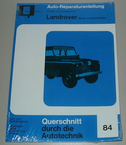 Reparaturanleitung landrover - reparaturanleitung,