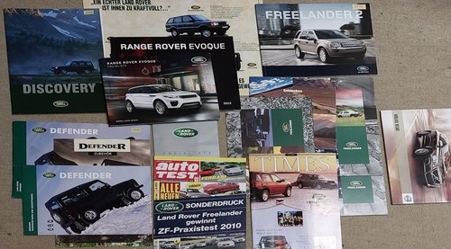 Land rover prospekte - rover,
