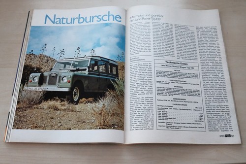 Auto motor und - auto, 08/1971