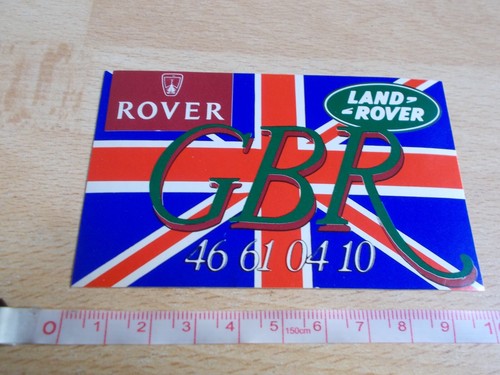 Original autocollant rover - original,