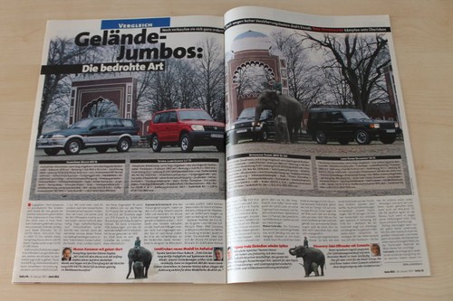 Auto bild 1997 land rover - bild, 04/1997