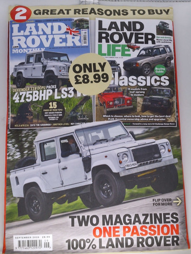Land rover monthly magazin - land,
